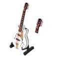 thumbnail image 1 of Tiny Guitar, Mini Guitar Fine Details Exquisite Mini  for Decoration for Ornament, 1 of 7