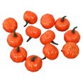 thumbnail image 1 of calabaza sin pintar Calabazas Artificiales Artesanías De Espuma Cosecha De Otoño Halloween Amarillo 12 Piezas Amarillo 12 piezas Magideal calabaza sin pintar, 1 of 6