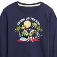 thumbnail image 3 of Nightmare Before Christmas - Spook Up The Sun - Summertime - Toddler And Youth Long Sleeve Graphic T-Shirt, 3 of 5