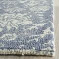 thumbnail image 3 of SAFAVIEH Restoration Vintage Dalton Floral Wool Area Rug, Ivory/Blue, 5' x 8', 3 of 8