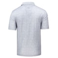 thumbnail image 3 of Men's Cutter & Buck Gray Buffalo Bisons DryTec Pike Constellation Print Stretch Polo, 3 of 3