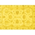 thumbnail image 1 of Ahgly Company Indoor Rectangle Oriental Yellow Modern Area Rugs, 6' x 9', 1 of 4