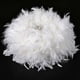 thumbnail image 5 of Pantalla de lámpara colgante de plumas blancas para techo, pantalla no eléctrica con pantalla reducida para sala de estar, comedor, dormitorio, 40 cm, 5 of 5