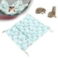 thumbnail image 4 of Hanging Bed, Pet Hammock Warm Soft Washable Coral Fleece Envelope Style  For Hamsters For Chinchillas For Rabbits For Indoor, 4 of 6