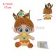 thumbnail image 3 of 35 Styles Super Bros Plush Princess Peach Goomba Toad Koopa Fire Flower Spiny Boo Waluigi Kamek Plushies Stuffed Toys for Kids, 3 of 5