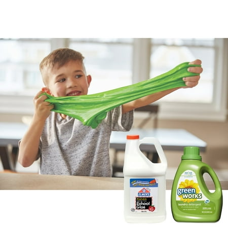 DIY Slime Kit with Elmer's School Glue and Liquid Laundry Detergent
