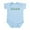 Sky Blue, variant on CafePress - Daddy's Little Gamer Infant Bodysuit - Baby Light Bodysuit, Size Newborn - 24 Months
