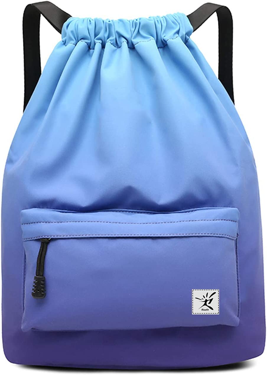 Risefit Wasserdichter Drawstring Bag – Sporttasche Mit Kordelzug, Für Fitness, Strand & Reisen, Für Herren & Damen