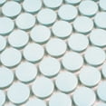 thumbnail image 4 of Cirkel 11.46 in. x 12.4 in. Matte Blue Porcelain Mosaic Wall and Floor Tile (9.87 sq. ft./case) (10-pack), 4 of 6