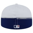thumbnail image 4 of Men's New Era  Royal/White Los Angeles Dodgers Paint Stroke 59FIFTY-Fitted Hat, 4 of 5