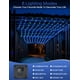 thumbnail image 5 of Luces solares en cadena BHCLIGHT 200 LED 80 m azul y blanco, paquete de 2, 5 of 7