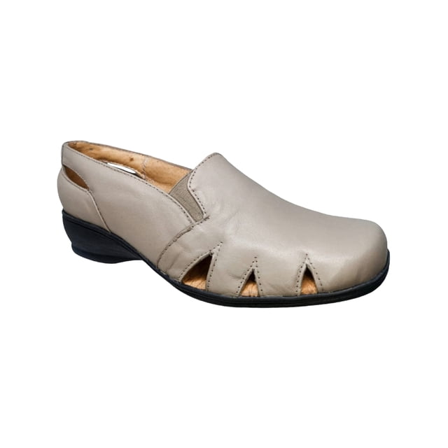 Zapato de Mujer en Piel Borrego para Pie Diabetico Cómodo Mocasin Casual