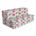 thumbnail image 1 of Floral Foldable Mattress, Colorful Spring Flourishes, 78.7" x 47.2", Dark Taupe Multicolor, by Ambesonne, 1 of 4