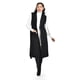thumbnail image 5 of Chaleco largo con cinto Roman Fashion /Juvenil, 3018 (Negro) negro M, 5 of 5
