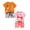 C-Orange & Watermelon Red (4PC), variant on mgoYE Baby Clothes for Boys 3 6 12 18 24 Months 3T 4T 5T 6T 7T 8T Girls Outfit Letter Print Short Sleeve Shirt Top Shorts Set 4Pcs Toddler Clothes Boys Size 7-8 Years