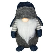 Northlight LED Lighted Standing Gnome Christmas Figure - 12.5" - Blue and Gray