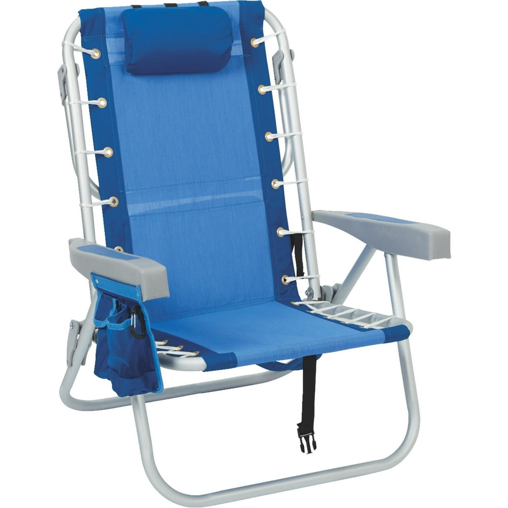 Rio Brands Lace-Up Backpack Folding Lawn Chair - Walmart.com - Walmart.com