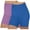 Hot Pink, variant on WMTBSRSW 2 Pack Biker Shorts for Women High Waisted Non-See Through Short Leggings Super Soft Solid Workout Yoga Shorts