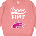 thumbnail image 3 of Inktastic Future Pilot Girls Airplane Career Toddler Sweatshirt, 3 of 4