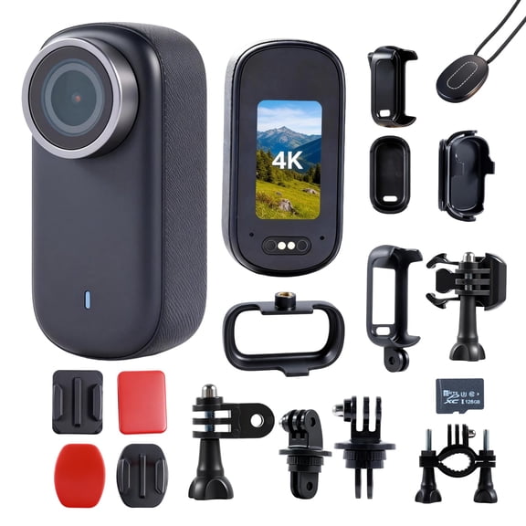 CAMCORDER Lahto 4K Cámara de Acción 128 GB Wi‑Fi IPX7