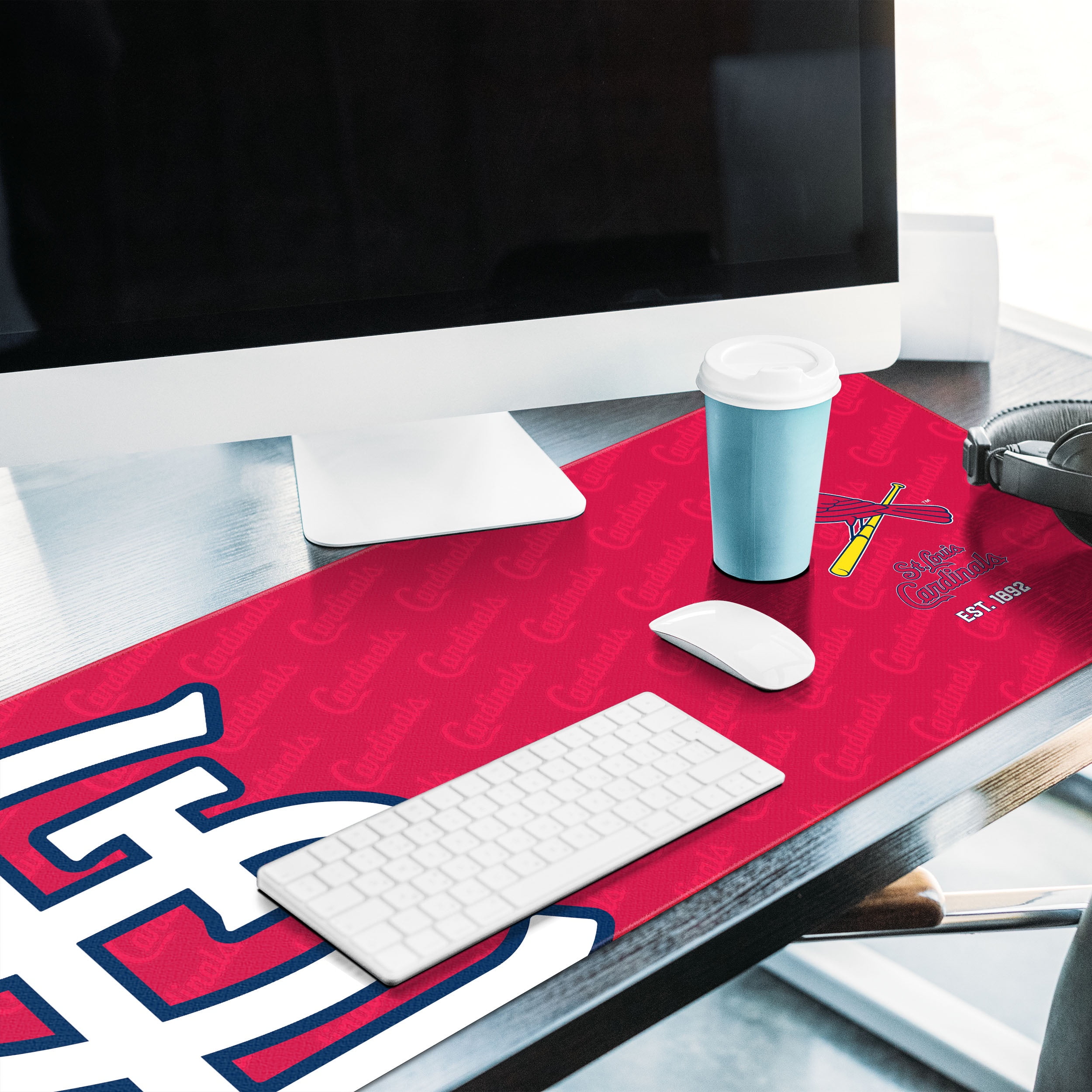 YouTheFan MLB St. Louis Cardinals Logo Series Desk Pad