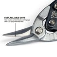 thumbnail image 3 of Kit de tijeras para chapa tipo aviación Klein Tools 80198, juego izquierda y derecha, 3 of 5