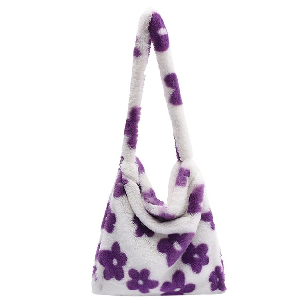 Fluffy flower purse new arrivals