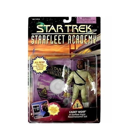 Barbie Star Trek: Starfleet Academy Cadet Worf Action Figure - Collectible Doll From Toy Rocket