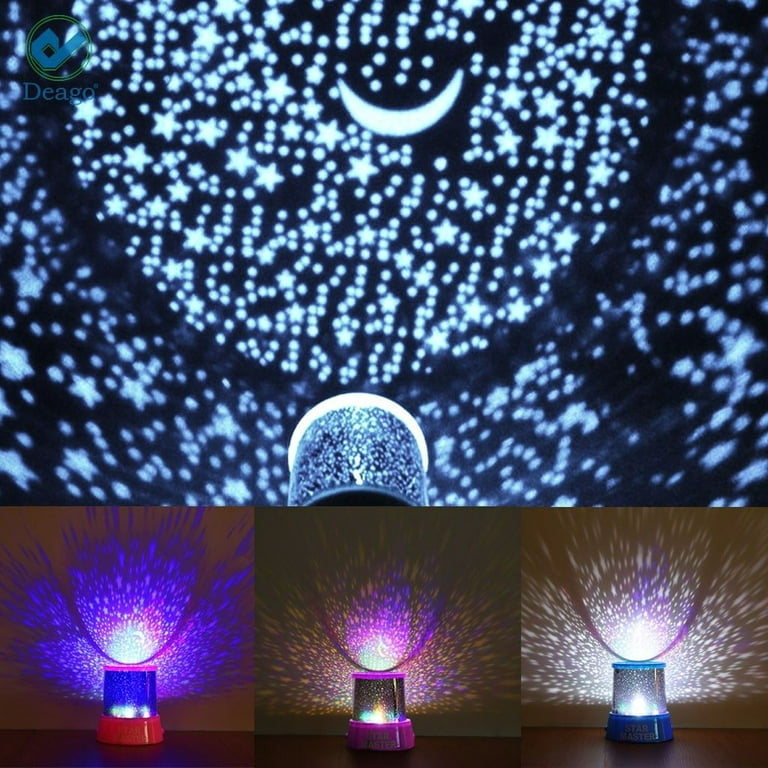 DPISZONE Romantic Sky Star Master Night Light Projector Children Kids Baby  Sleep Lighting USB Lamp Led Projection Best Gift for Diwali, Birthday