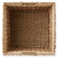 thumbnail image 6 of Casafield 12" x 12" Mixed Weave Storage Baskets, Natural - Set of 2 Collapsible Cubes, Woven Bin Organizers for Bathroom, Bedroom, Laundry, 6 of 7