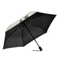 thumbnail image 2 of FORMRS Travel Umbrella Folding Auto Open Close Windproof Rain UV Protection, Winter Geese, 2 of 8