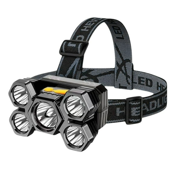 Kyusrd Rechargeable Headlamp - Work Head Light,-USB Head Lamp To Wear For Camping,Hiking,Outdoors