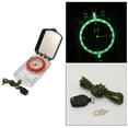 thumbnail image 3 of Pocket Army Compass Magnifier Map Ruler Outdoor cub scout sighting camp Camping Hunting Boating, 3 of 9