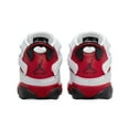 thumbnail image 5 of Air Jordan 6 Rings 322992-126 Men's White & University Red Sneaker Shoes NR1229 (8.5), 5 of 9