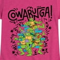 thumbnail image 3 of Teenage Mutant Ninja Turtles  - Cowabunga  - Toddler & Youth Girls Short Sleeve Graphic T-Shirt, 3 of 5