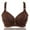 Coffee, variant on Summer Savings Clearance 2023! TAGOLD Plus Size Bra for Womens,Womens Solid Lace Lingerie Bras Plus Size Underwear Bralette Bras Comfortable Bra