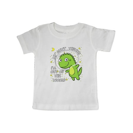 

Inktastic My Aunt Dinosaur Gift Baby Boy or Baby Girl T-Shirt