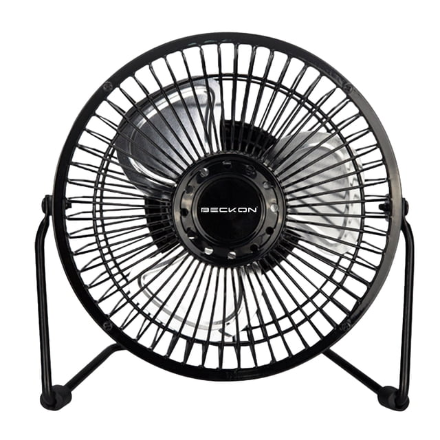 Ventilador de escritorio Beckon USB + clip personal portátil BV-10 15.2 cm