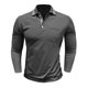 thumbnail image 5 of pstuiky camisas de manga larga para hombre, Cárdigan informal de manga larga con botones y bolsillo para hombre Tops de talla grande para hombre xxxl, 5 of 7