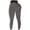 Dark Gray, variant on IROINNID Women's Pants Skinny Solid Color Scrunch Butt Lifting Workout Textured High Waist Cellulite Compression Yoga Pants Tights Legging