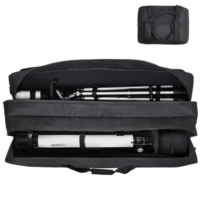 STAWAY Étui Télescope 41 Pouces - Sac de Rangement Absorbant les Chocs, Imperméable, Multi-Poches avec Quatre Couches de Sécurité et Options de Transport Polyvalentes pour Aventures en Plein Air