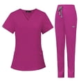 thumbnail image 4 of Uniforme de Enfermería Jinwen Scrub Set Top Jogger Pants M, 4 of 8