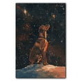 thumbnail image 3 of Wirehaired Vizsla Dog Art Print Poster, Wall art Canvas Painting Decor, Dog Pop Starry Night Art Home Decor Artwork For Bedroom Living Room Bathroom Décor, 3 of 6
