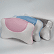 thumbnail image 3 of Almohada para bañera, almohada de malla 3/4D para baño, almohada con ventosa para baño, alfombrilla para baño, almohada para SPA, 3 of 6