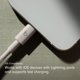 thumbnail image 3 of Cable Beats USB-C a Lightning de 1,5 m, trenzado y resistente, 3 of 6