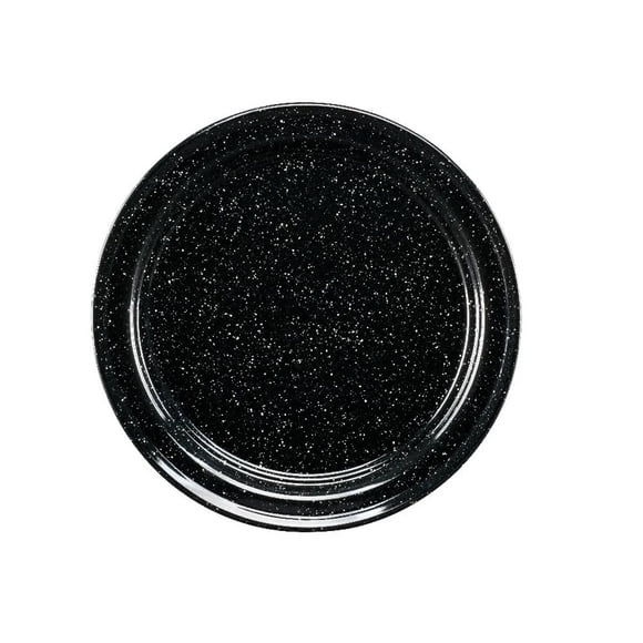 Plato Base Cinsa 32 cm 6 piezas Negro