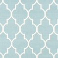 thumbnail image 3 of Safavieh Dhurries Light Blue Contemporary Rug - Round 6', 3 of 5
