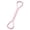 Pink, variant on Dmlowu Silicone Exercise Bands for Women, Figure 8 Resistance Bands, Elastic Stretching Strap for Arm Back Shoulder Training, Portable Workout Sets for Women