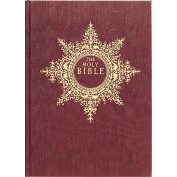 Pre-Owned The Holy Bible: Illuminated Family Edition, King James Version, Burgundy (Hardcover) 1571452826 9781571452825