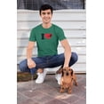 thumbnail image 2 of Old Glory Mens I Heart Love Tree Frog Frogs Short Sleeve Graphic T Shirt, 2 of 6
